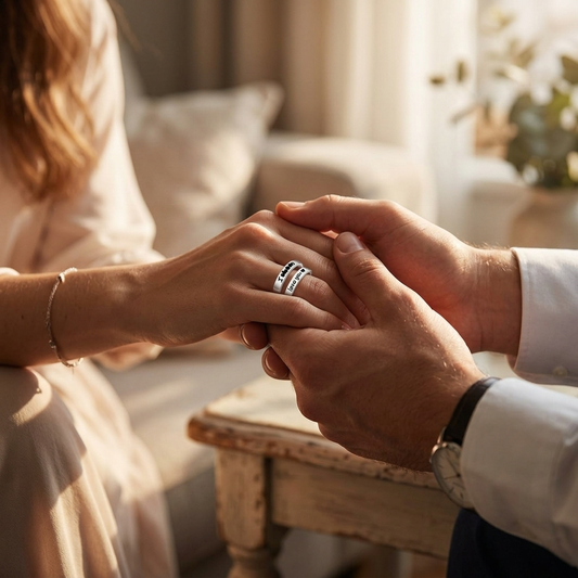 Romantic Valentine's Day jewelry gift for her