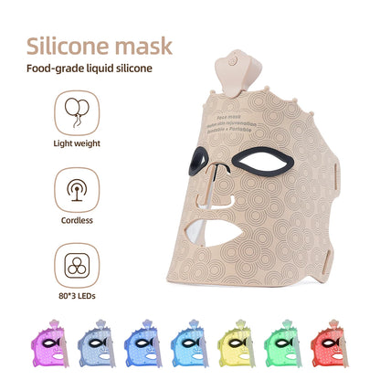 Vivido™ Hands-Free Red Light Therapy Mask