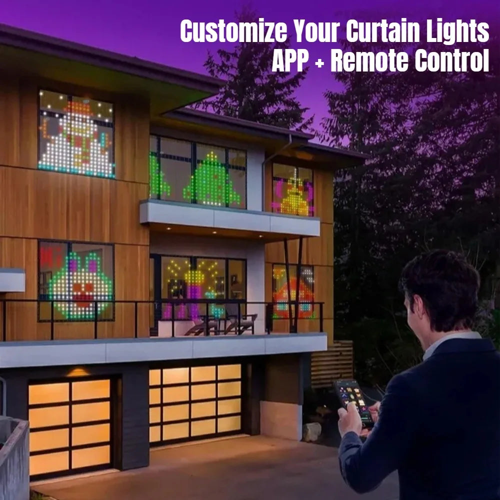 Pixelume Smart Pixel Curtain Lights