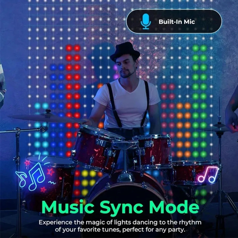 Pixelume Smart Pixel Curtain Lights