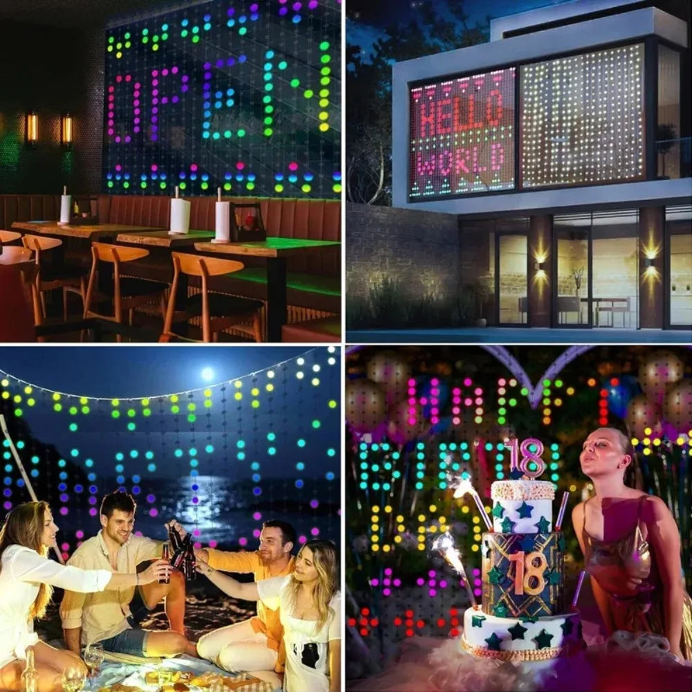 Pixelume Smart Pixel Curtain Lights
