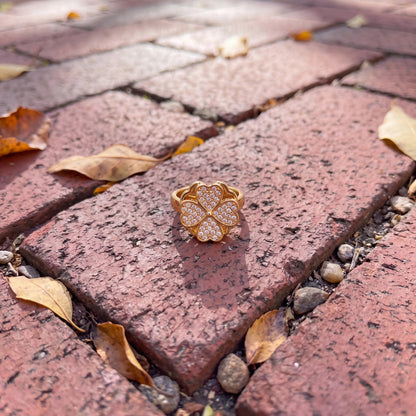The Lucky Clover Spinning Ring Vivido