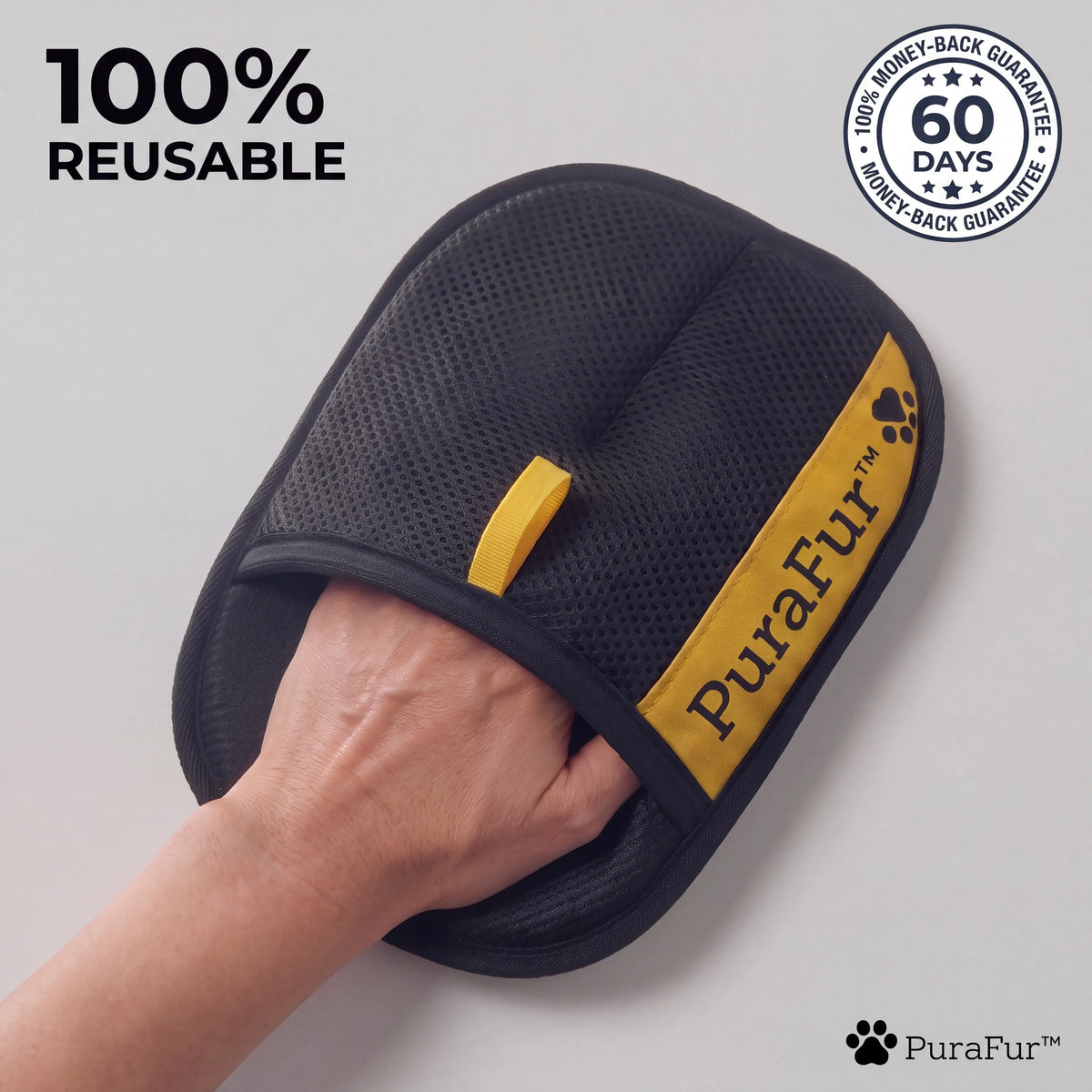 PuraFur™ Reusable Pet Hair Removal Glove