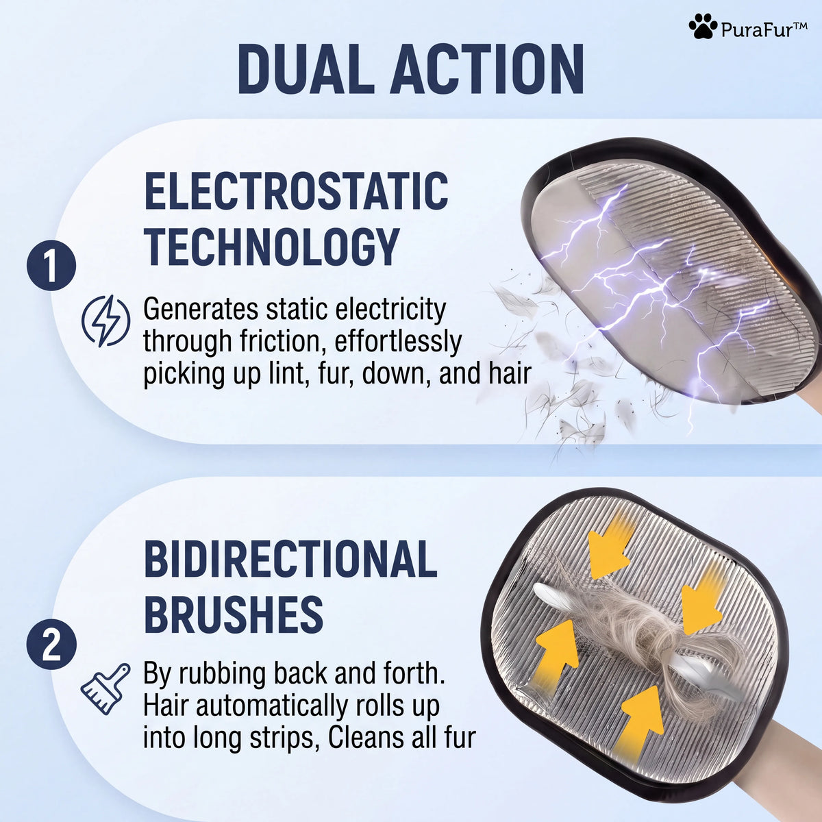 PuraFur™ Reusable Pet Hair Removal Glove