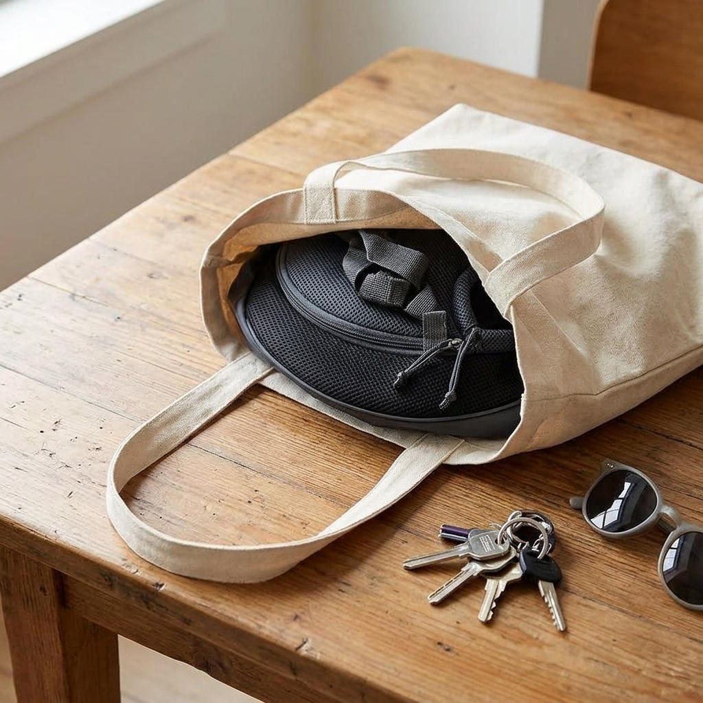 Hands-Free Pet Sling Carrier – Breathable Mesh for Small Dogs and Cats